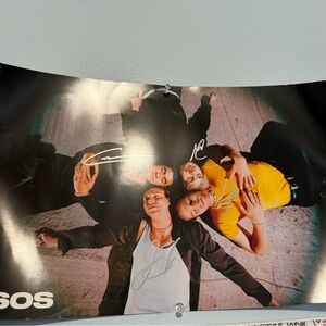 Band Poster with Autographs